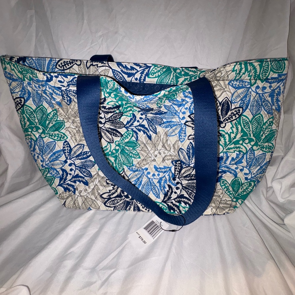 Vera Bradley Blue and Green Floral Totes